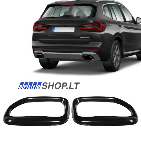 BMW X3 (G01) M40i duslintuvo antgaliai juodi